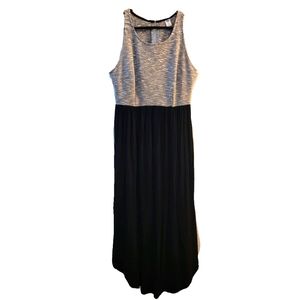 Black and grey dress